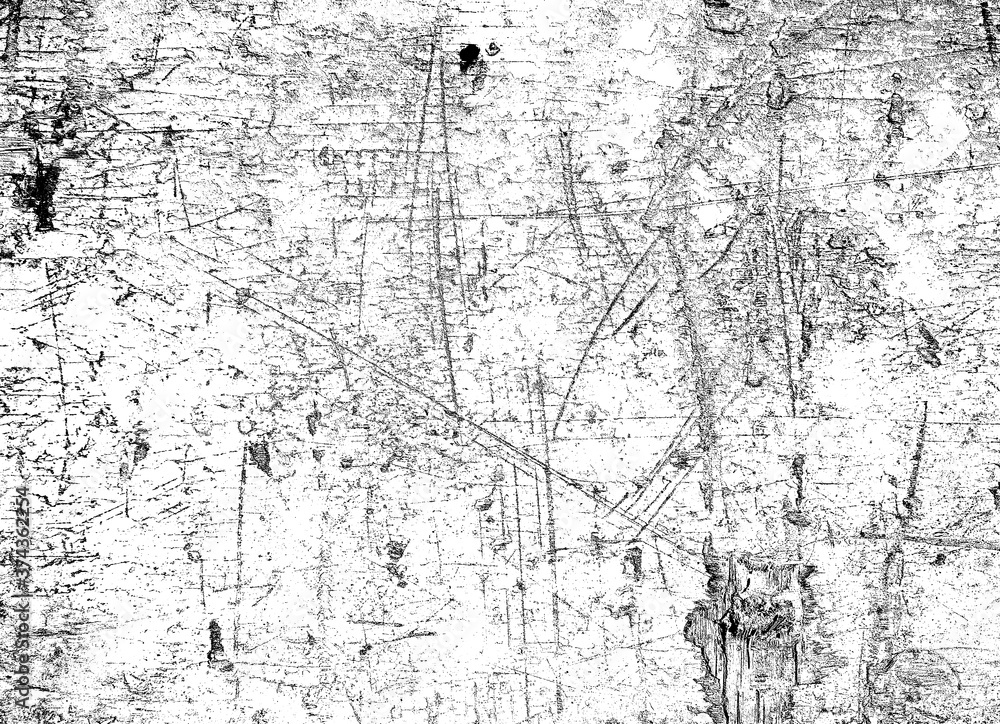 Weathered concrete wall. Rustic stone grit texture. Black stains and noise for distressed effect. Old worn vintage overlay. White paint brushed stroke. Monochrome old concrete wall background Weathered concrete wall. Rustic stone grit texture. Black stains and noise for distressed effect. Old worn vintage overlay. White paint brushed stroke. Monochrome old concrete wall background