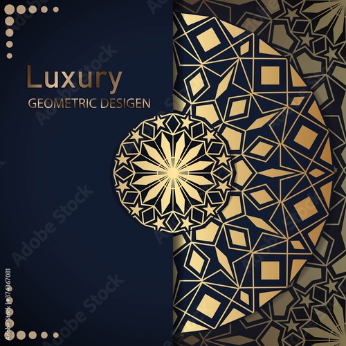 Templates, elegant invitations with mandalas