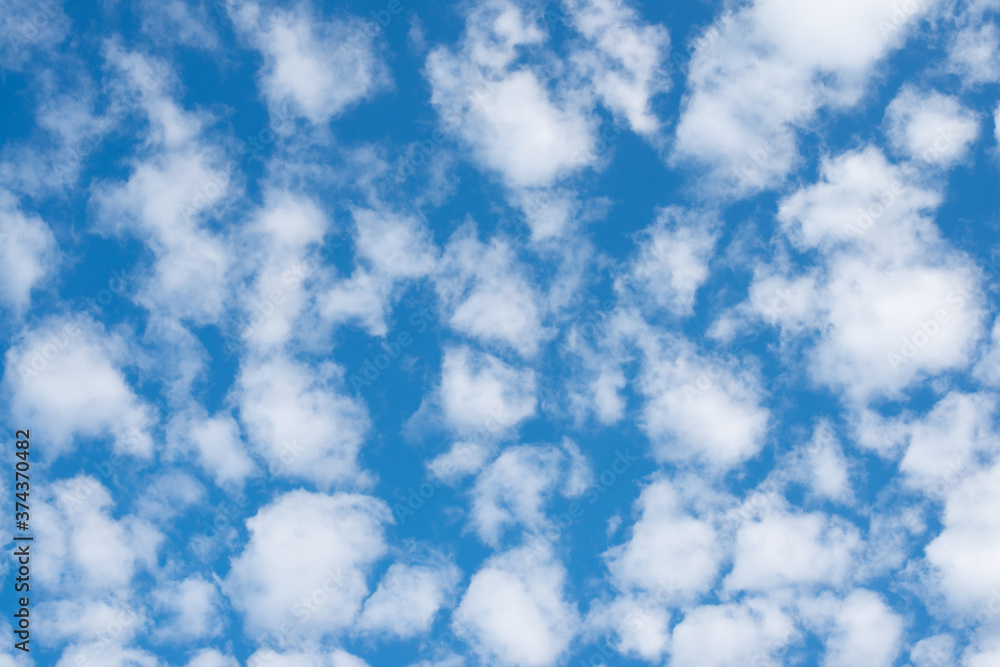 Obraz premium blue sky with white cloud beautifulD