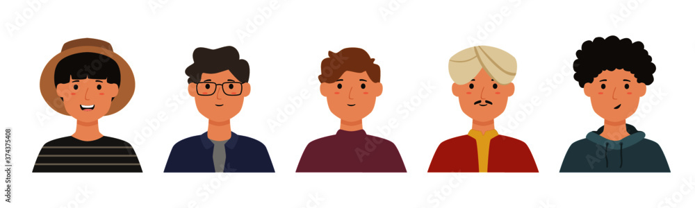Diversity Avatar Boys and Girls in different Race Ethnic Skin Color Hair and Culture Diversity Avatar Boys and Girls in different Race Ethnic Skin Color Hair and Culture