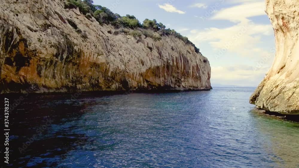 Portu Cuau - Capo Monte Santo, Gulf of Orosei - Sardinia Portu Cuau - Capo Monte Santo, Gulf of Orosei - Sardinia