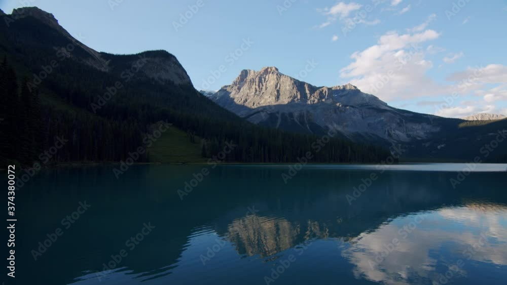 Mountain Scenary at Emerald Lake in Yoho National Park, British Columbia Canada Mountain Scenary at Emerald Lake in Yoho National Park, British Columbia Canada