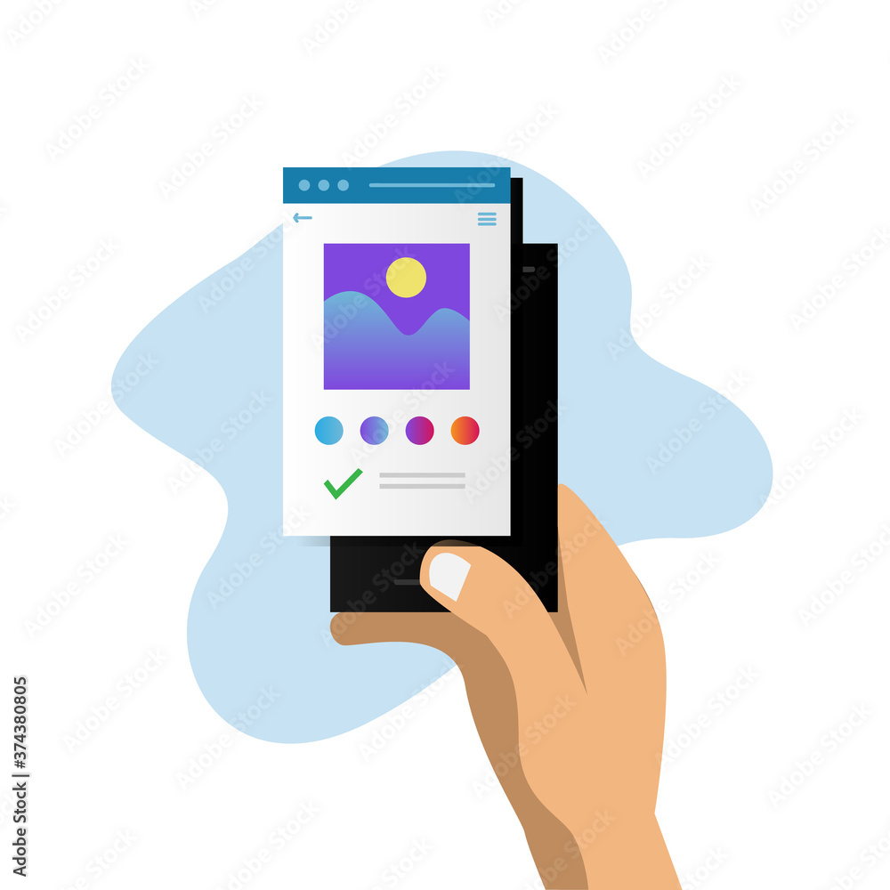 Illustration design image photo editor isolated on white background Illustration design image photo editor isolated on white background