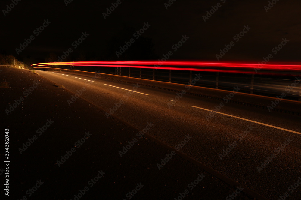 night traffic in the city night traffic in the city