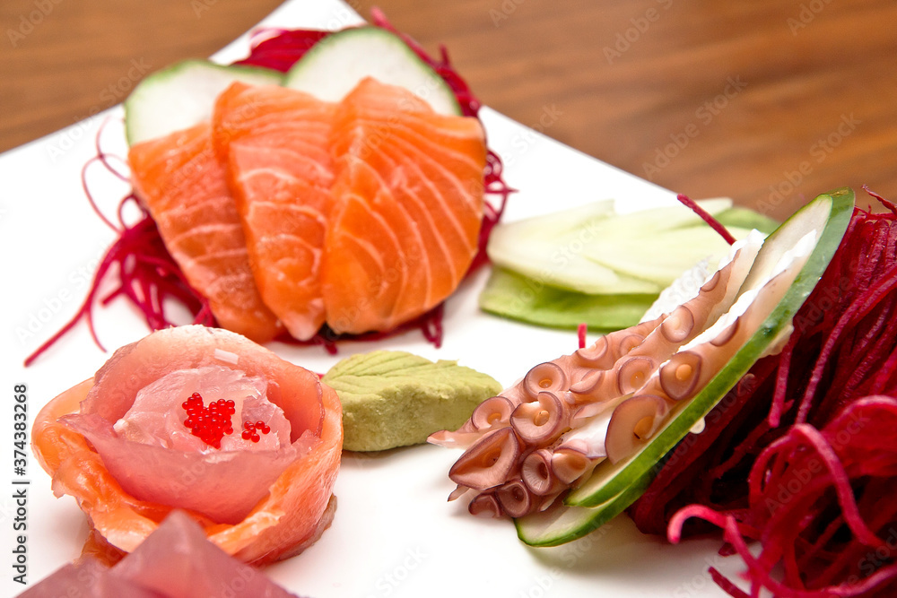 Sashimi comida japonesa Sashimi comida japonesa