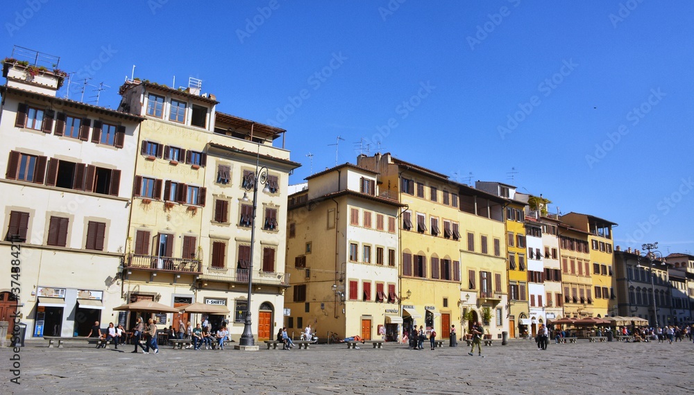 Obraz premium houses in Florence