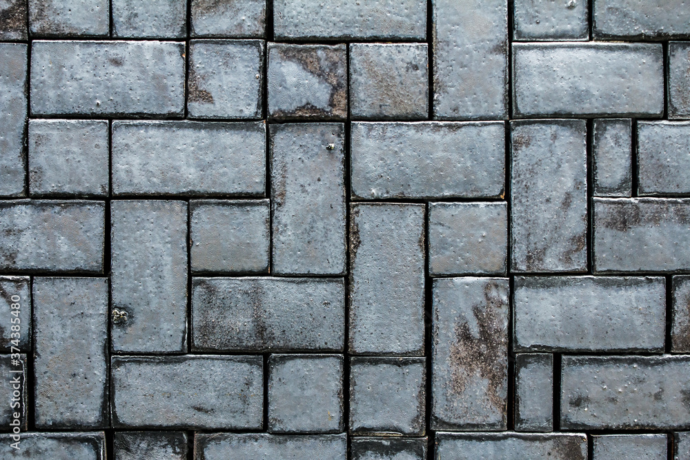 Fototapeta premium Old metal or steel wall complex texture and background for concept design and decoration