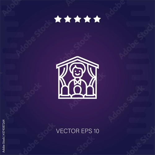 training vector icon modern illustration