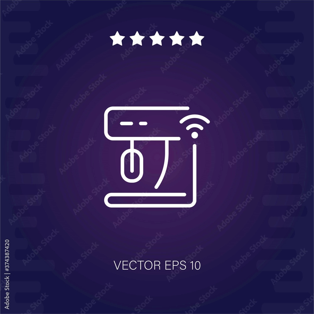 mixer blender vector icon modern illustartion mixer blender vector icon modern illustartion