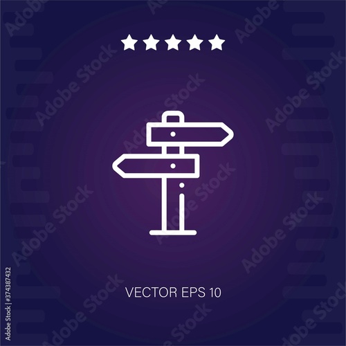 panel vector icon modern illustartion