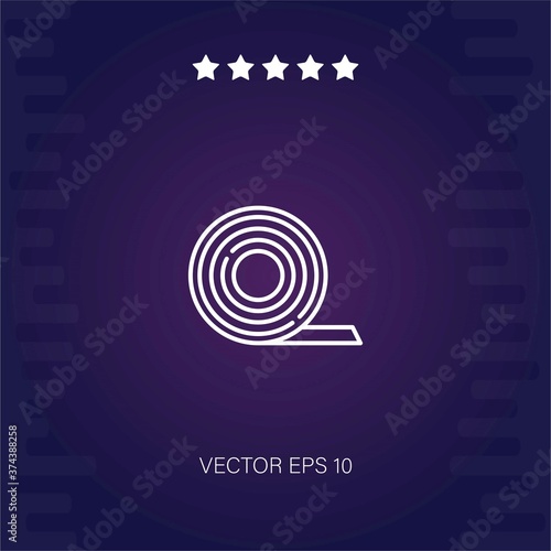 insulating vector icon modern illustartion