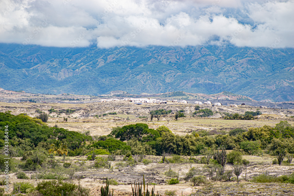 view of the mountains