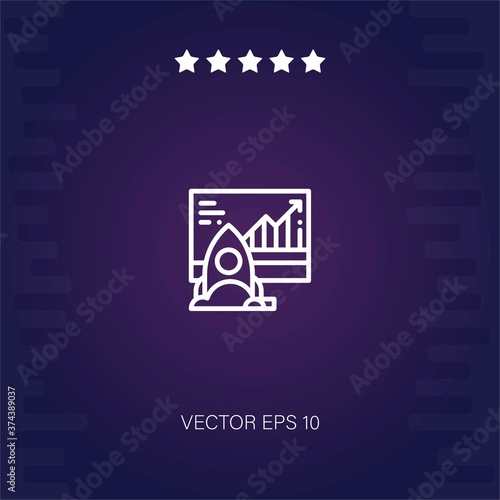 development vector icon modern illustration