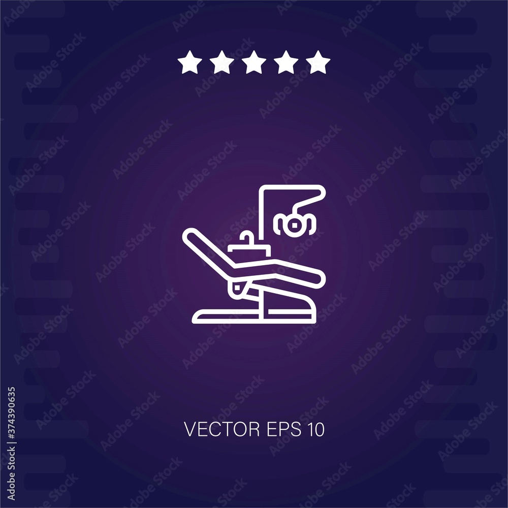 dentist vector icon modern illustration dentist vector icon modern illustration