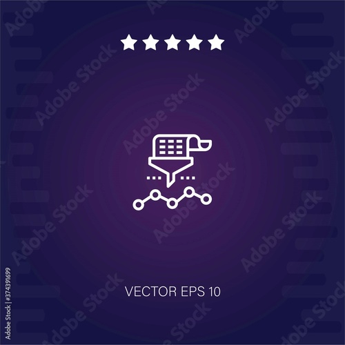 anesthetic vector icon modern illustration