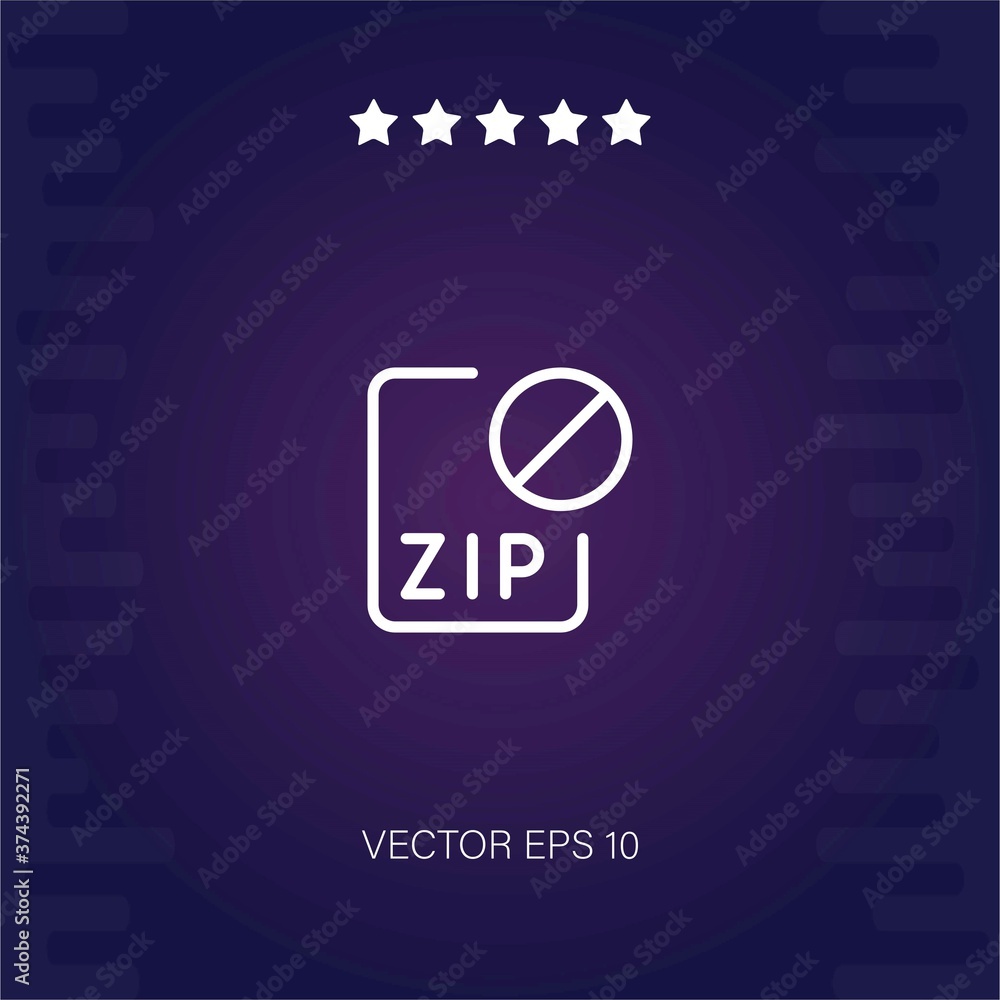 banned vector icon modern illustration banned vector icon modern illustration