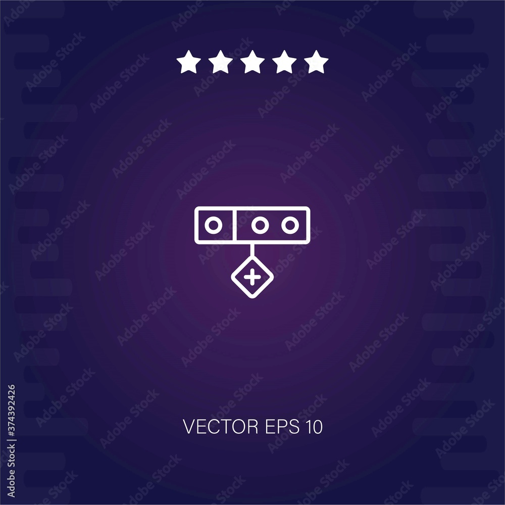 cat food vector icon modern illustration cat food vector icon modern illustration