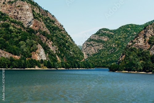 lake in the mountains