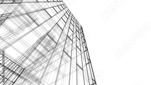 structure building construction. Industrial background