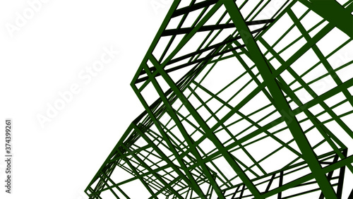 structure building construction. Industrial background