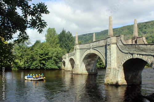 General Wade's Bridge, Aberfeldy, Perthshire. photo