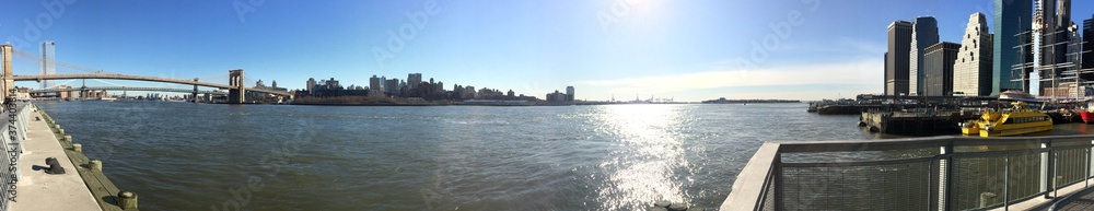 Brooklyn Bridge & Brooklyn panorama