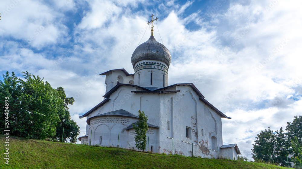 Church of Peter and Paul from Bui. Pskov, Russia