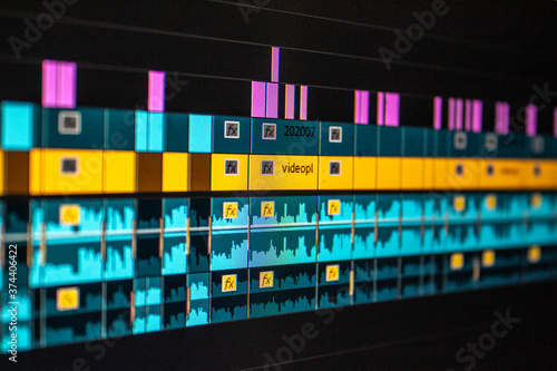 Video Editing Timeline