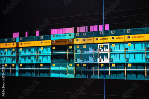 Video Editing Timeline