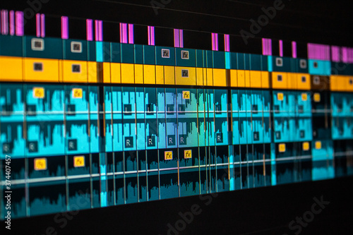 Video Editing Timeline