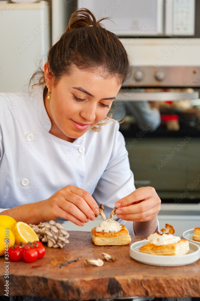 puff pastry with mushrooms and sour cream puff pastry with mushrooms and sour cream