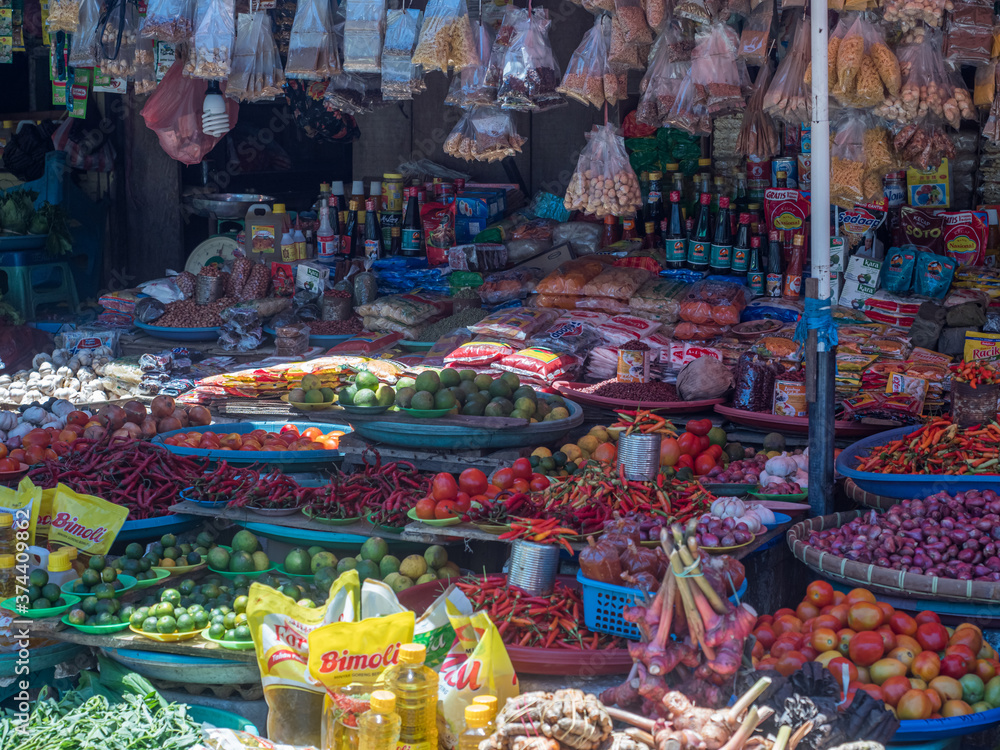 Fruit on the market. Fruit on the market.