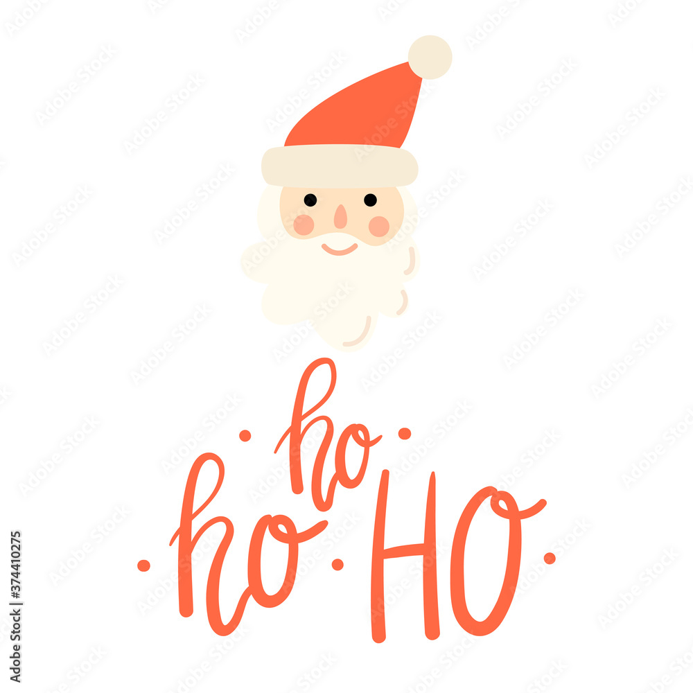 Christmas card with Santa Claus Christmas card with Santa Claus