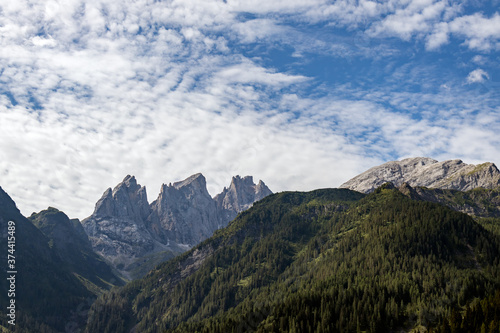 Focobon group of mountains above Falcade, Veneto in Italy © philipbird123