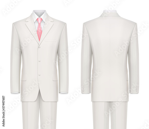 White suit