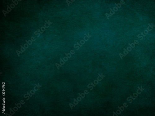 Blank forest green color paper texture background, Green paper surface for art and design background, banner, poster, wallpaper, backdrop
