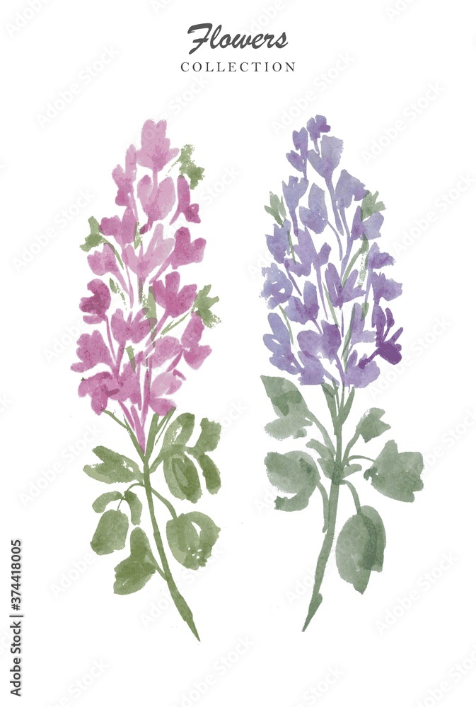 Obraz premium Couple Flowers