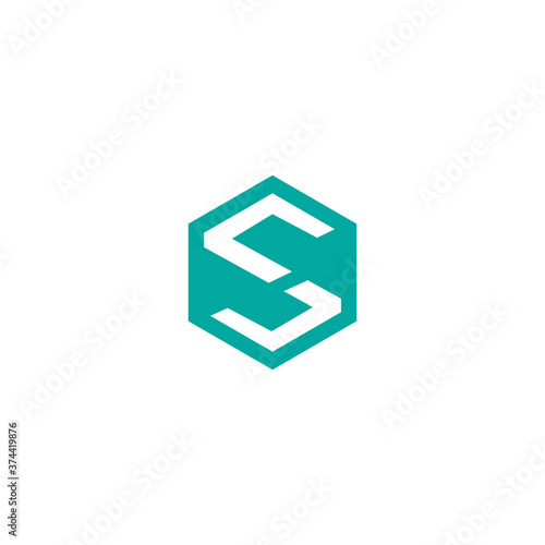 Business corporate S letter logo