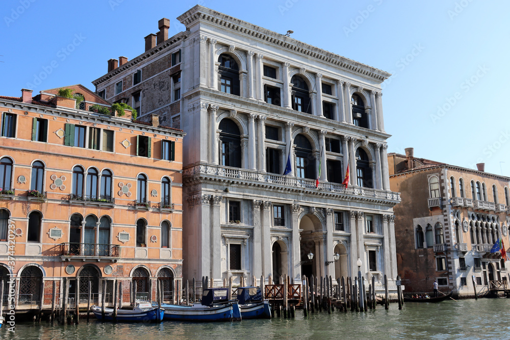 Venedig: Palazzo Grimani am Canale Grande
