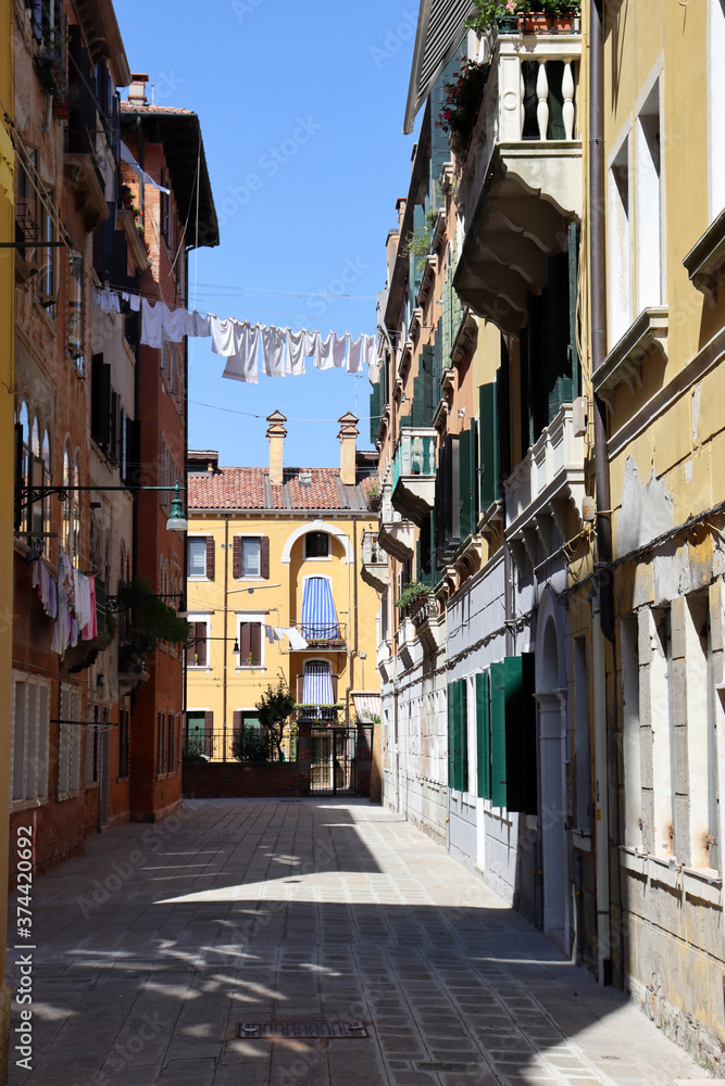 Venedig: Wohnviertel auf der Insel Giudecca