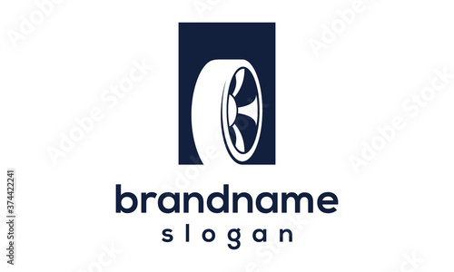 Free Download Tire logo design vector - GFXLoad