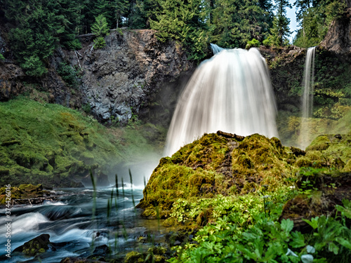 Waterfalls in Oregon  USA