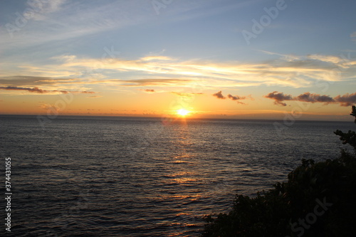 Photo of natural scenery in the afternoon in Sabang  Indonesia