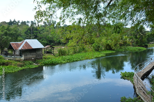Villa Jovita resort riverside farm house in Batangas, Philippines © walterericsy