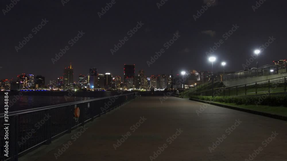 豊洲ぐるり公園 夜景 豊洲ぐるり公園 夜景
