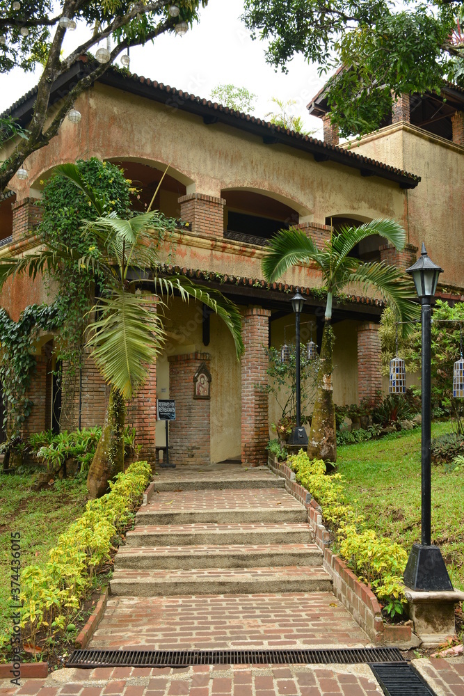 Tomasino hall dormitory facade at Caleruega in Nasugbu, Batangas, Philippines