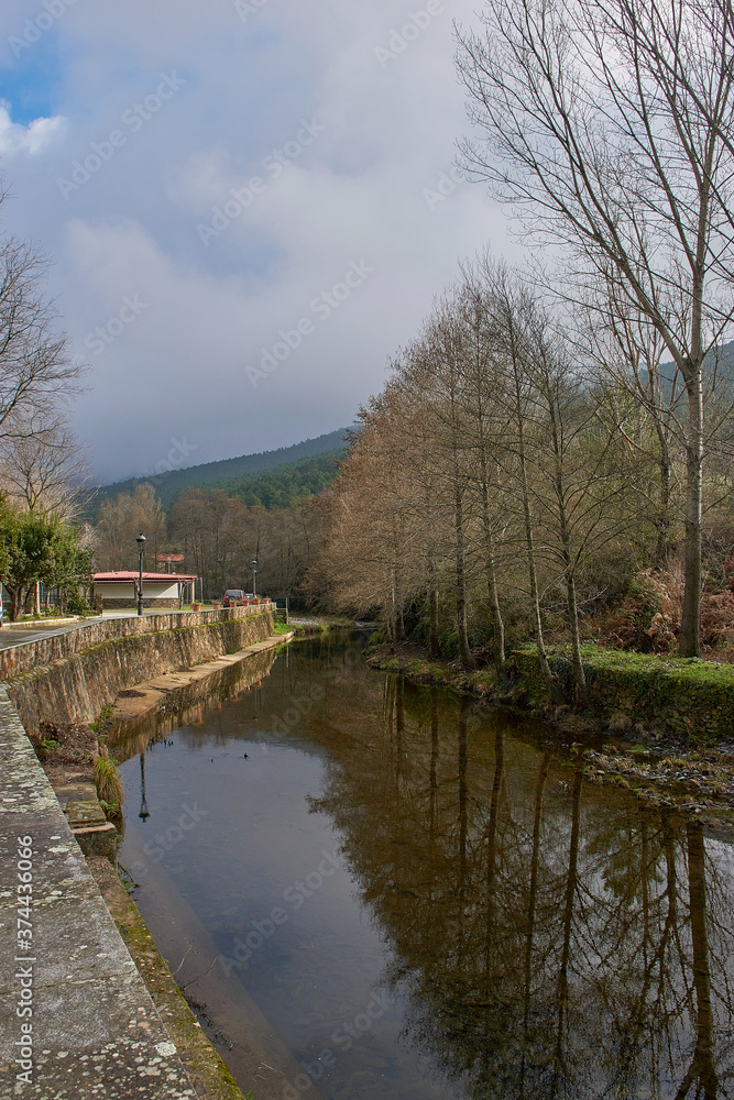 river in the countryside