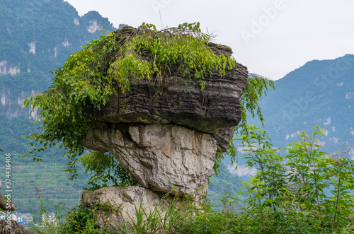 Summer scenery in Yichang Sanxia Renjia Scenic Area, Yichang, Hubei, China photo