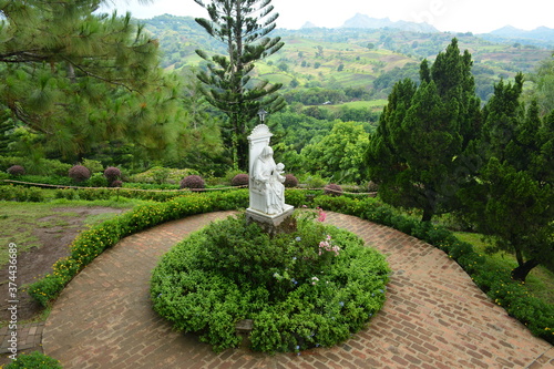 Our Lady of the Holy Rosary shrine at Caleruega in Nasugbu, Batangas, Philippines