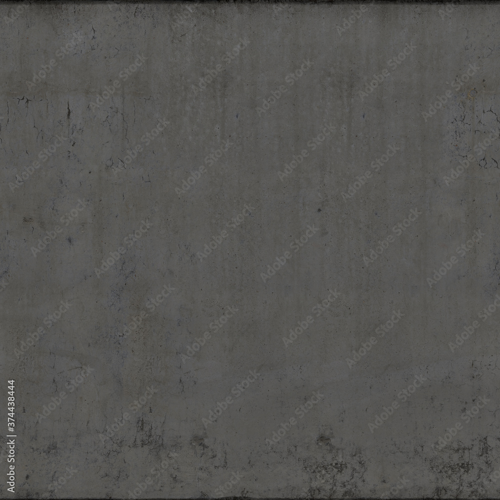 Concrete Slab Albedo map, diffuse map texture